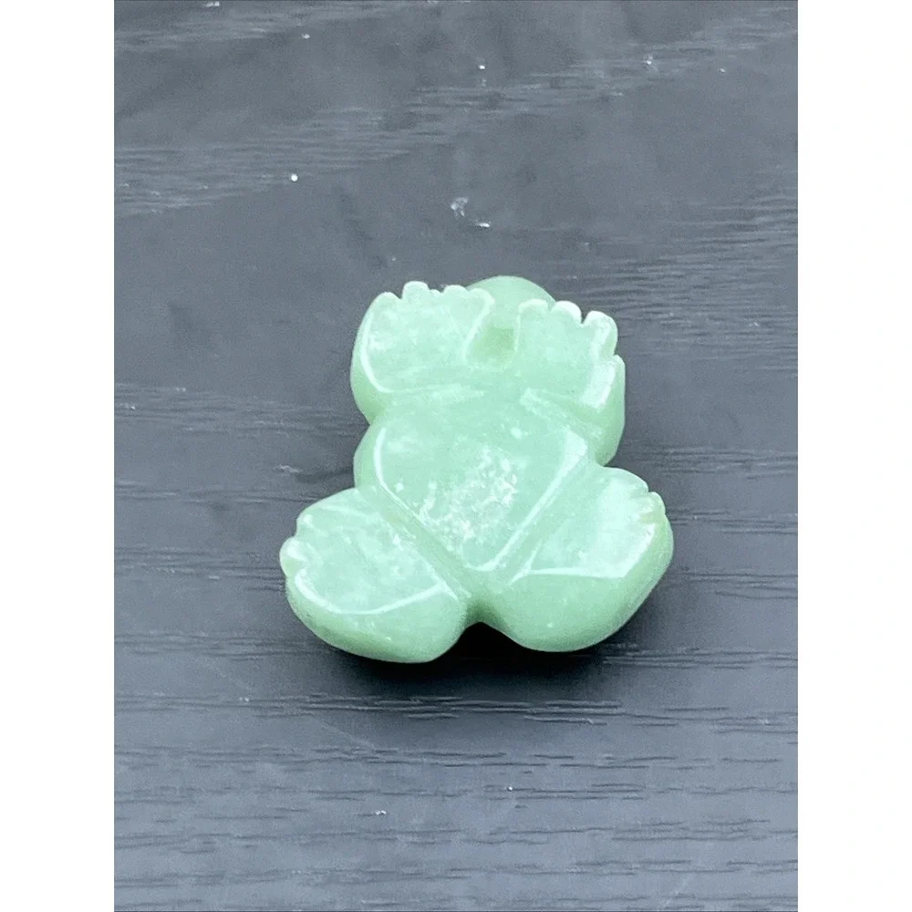 Green Aventurine Frog Carving Crystal Animal Figurine Stone Decor